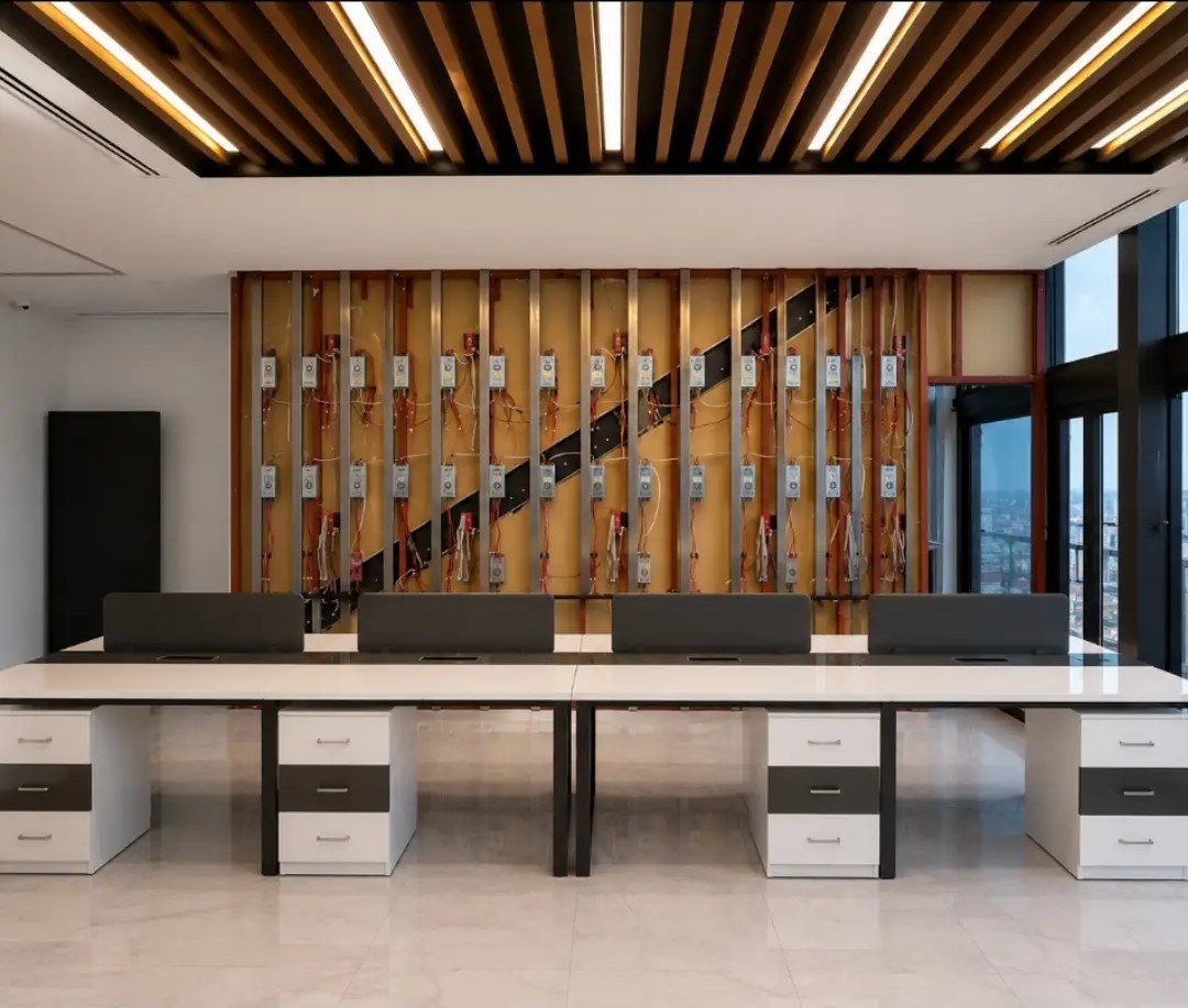 Ecran publicitaire vitrine
